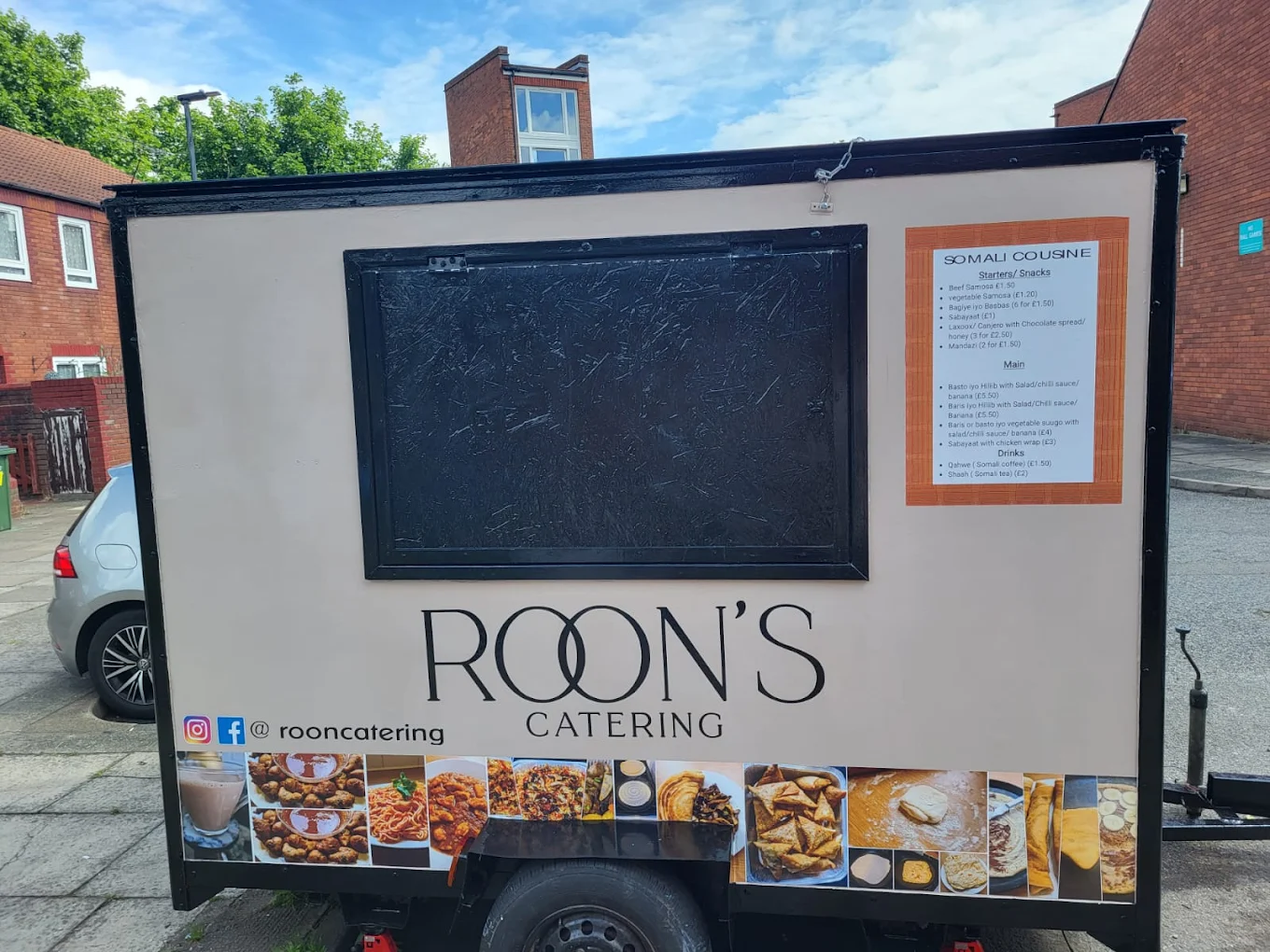 Roon's Catering food truck, Woolwich